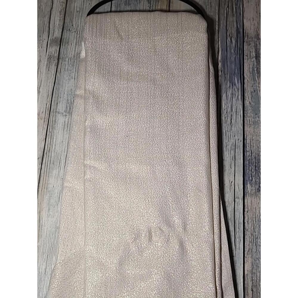 Calvin Klein Lurex Scarf White Small Rip From Security Tag
